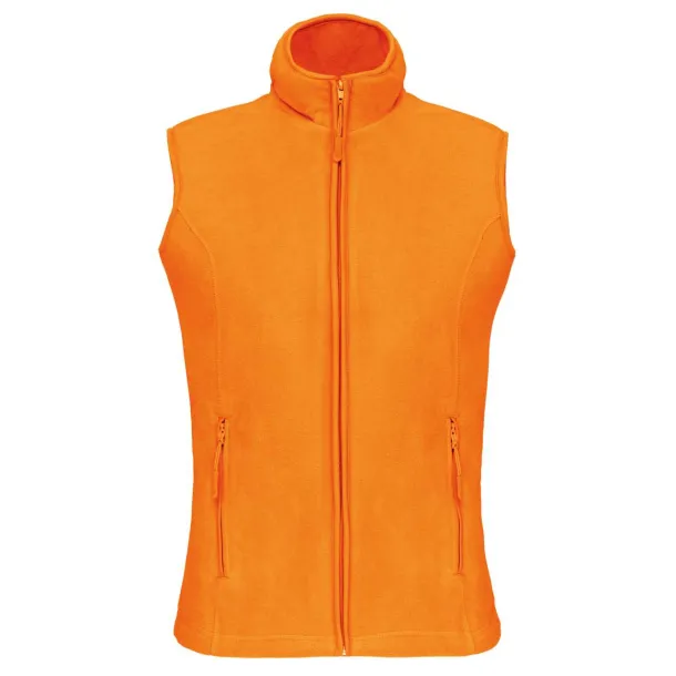 MELODIE LADIES' MICRO FLEECE GILET - Kariban Fluorescent Orange