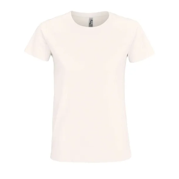  SOL'S IMPERIAL WOMEN - ROUND COLLAR T-SHIRT - SOL'S Creamy White