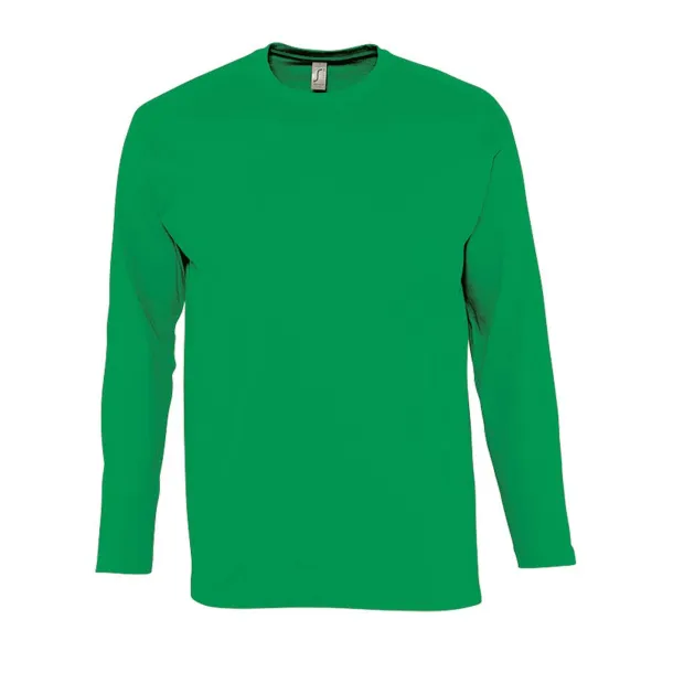  SOL'S MONARCH - MEN'S ROUND COLLAR LONG SLEEVE T-SHIRT - SOL'S Kelly Green