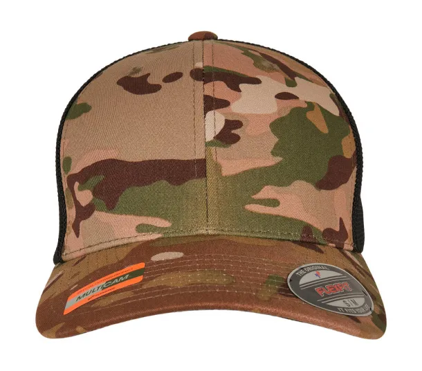 Multicam Trucker mrežasta kapa šilterica - Flexfit Multicam