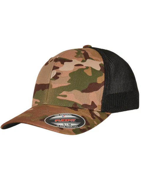 Multicam Trucker mrežasta kapa šilterica - Flexfit