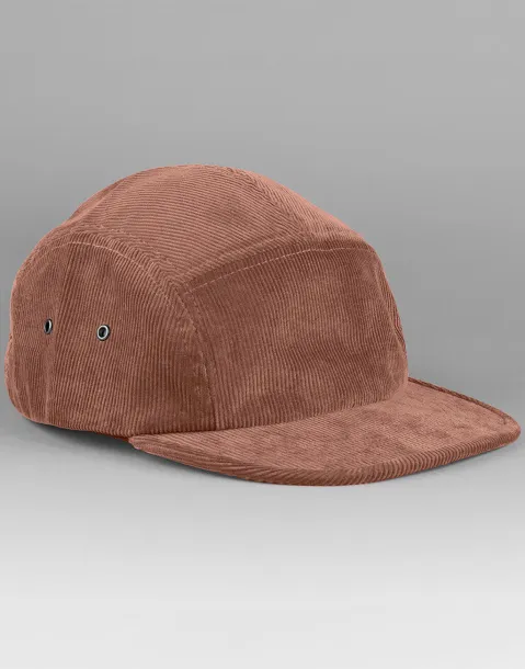  EarthAware® Organic Cord Camper Cap - Beechfield Redwood