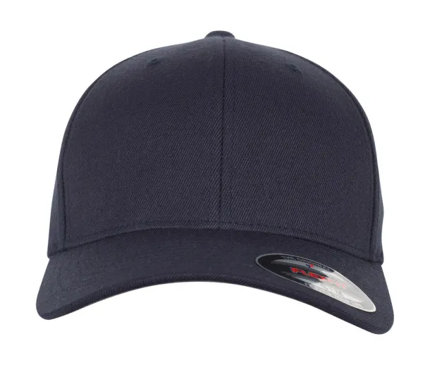 Flexfit kapa šilterica od mješavine vune - Flexfit Dark Navy