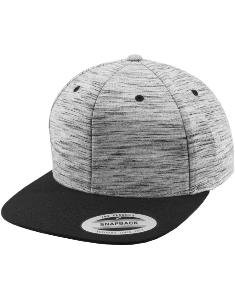  Snapback šilterica u prugastoj melange boji - 6 panela - Flexfit