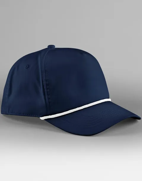  Rope Detail Golf Cap - Beechfield Navy Bijela