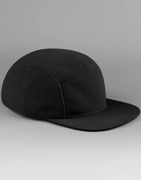  Recycled Fleece Outdoor Camper Cap - Beechfield Black