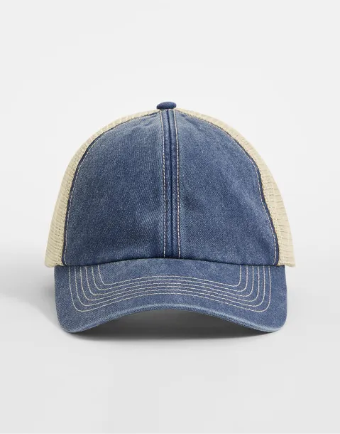  vintage trucker kapa šilterica s šest panela - Beechfield