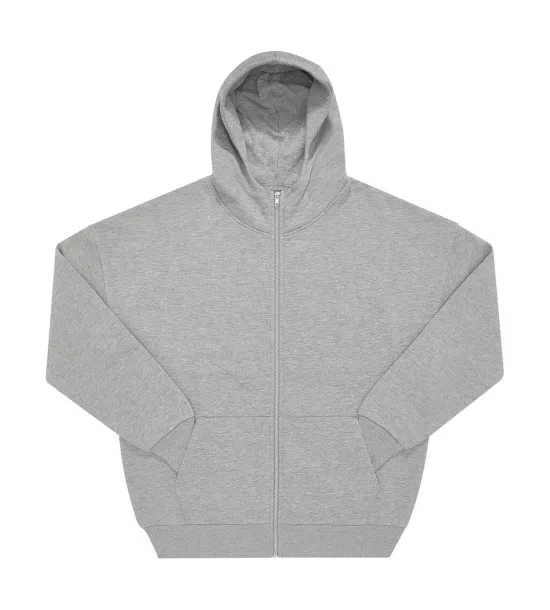  Influence majica s kapuljačom i patentnim zatvaračem, 350 g/m² - B&C Sport Grey
