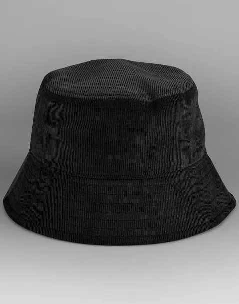 EarthAware® Organic Cord Bucket Hat - Beechfield Black