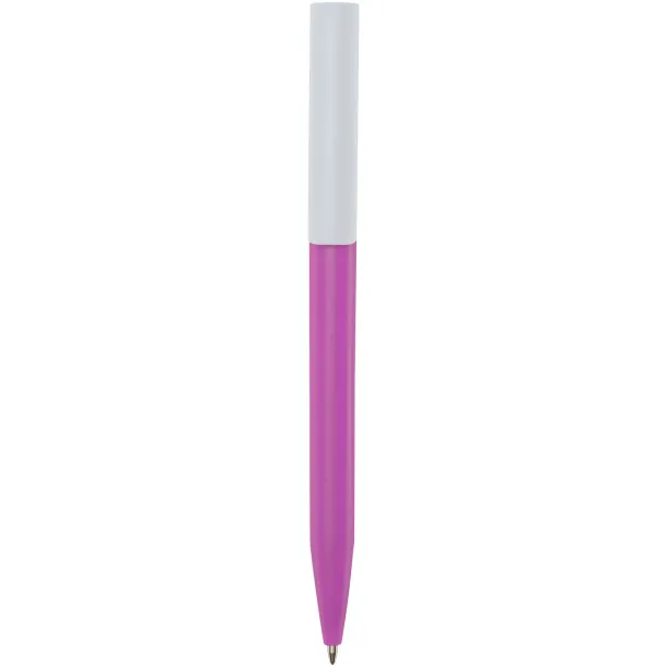 Unix reciklirana plastična kemijska olovka (plava tinta) Magenta