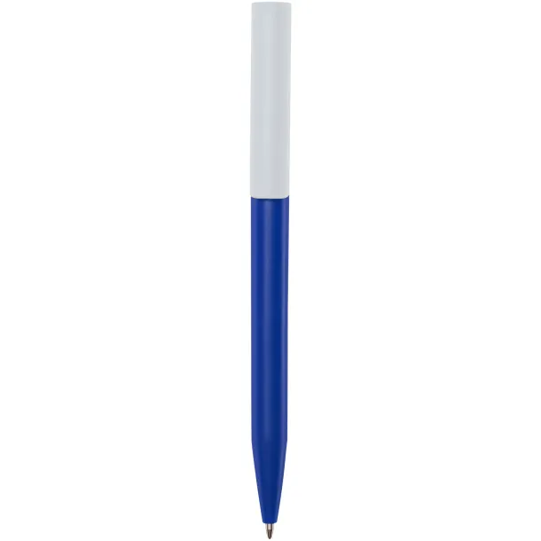 Unix reciklirana plastična kemijska olovka (plava tinta) Kraljevski plava