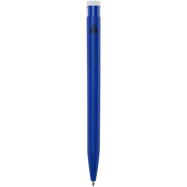 Unix reciklirana plastična kemijska olovka (plava tinta) Kraljevski plava