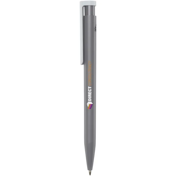 Unix reciklirana plastična kemijska olovka (plava tinta) Siva
