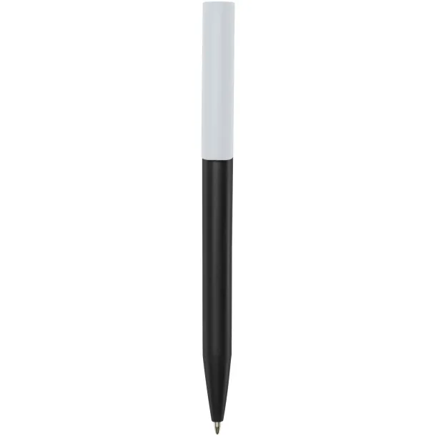 Unix reciklirana plastična kemijska olovka (plava tinta) Solid black