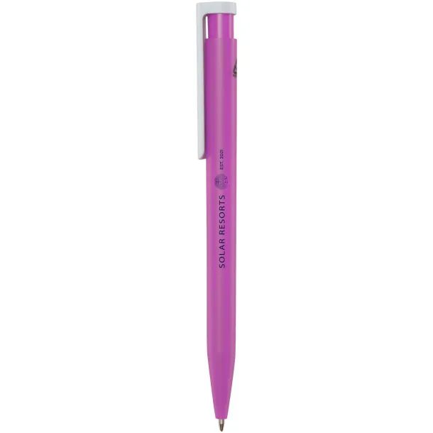 Unix reciklirana plastična kemijska olovka (crna tinta) Magenta