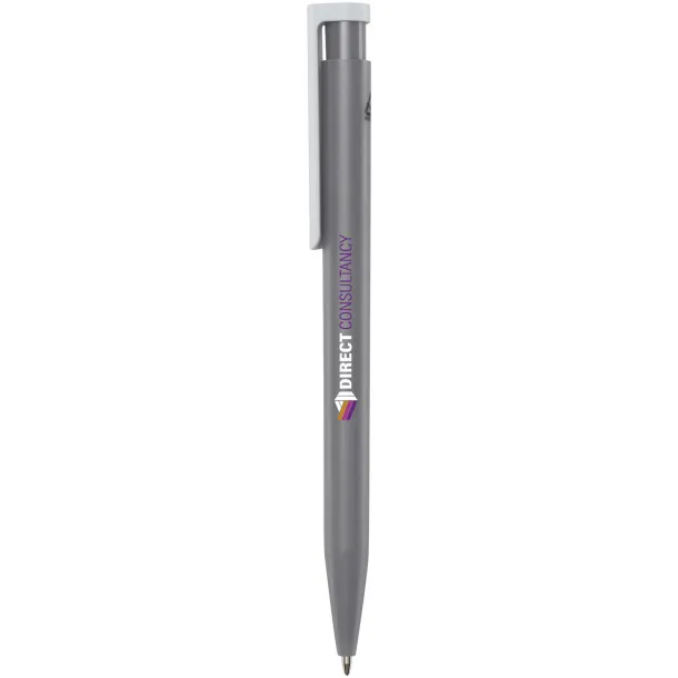 Unix reciklirana plastična kemijska olovka (crna tinta) Siva