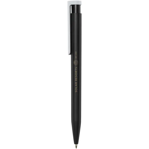 Unix recycled plastic ballpoint pen (black ink) Crna