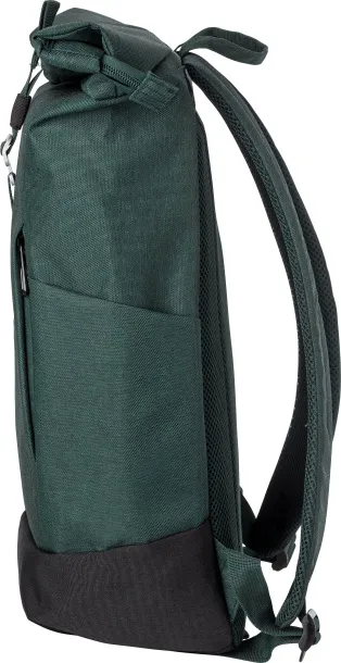 Oberon Polyester (600D) rolltop backpack 