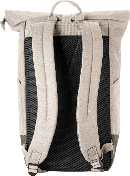 Oberon Polyester (600D) rolltop backpack 