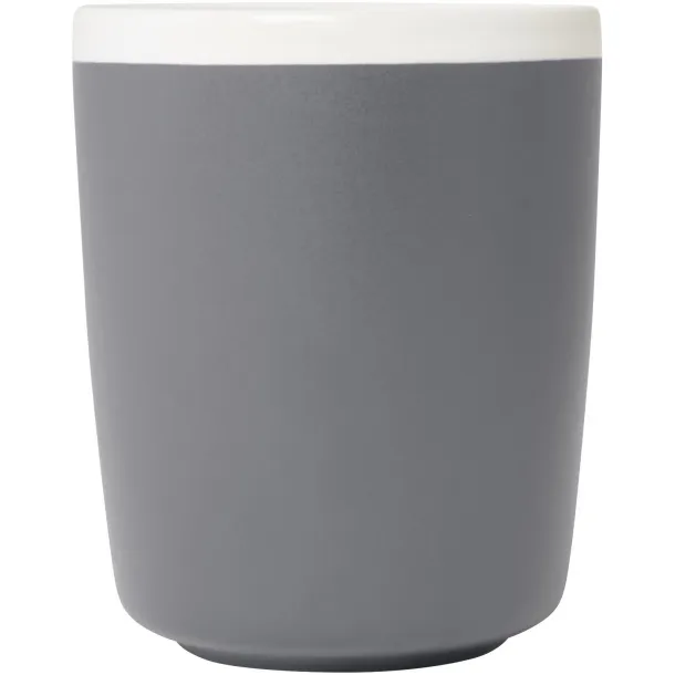 Lilio 310 ml ceramic mug Grey