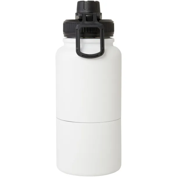 Dupeca 840 ml RCS certified stainless steel insulated sport bottle White