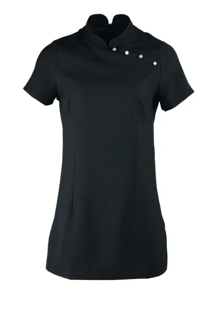 ‘MIKA’ BEAUTY AND SPA TUNIC - Premier Black