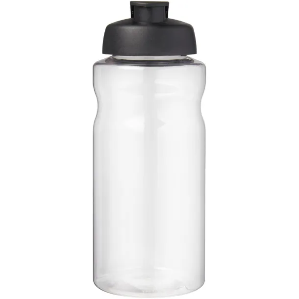 H2O Active® Big Base sportska boca s preklopnim poklopcem, 1L Solid black