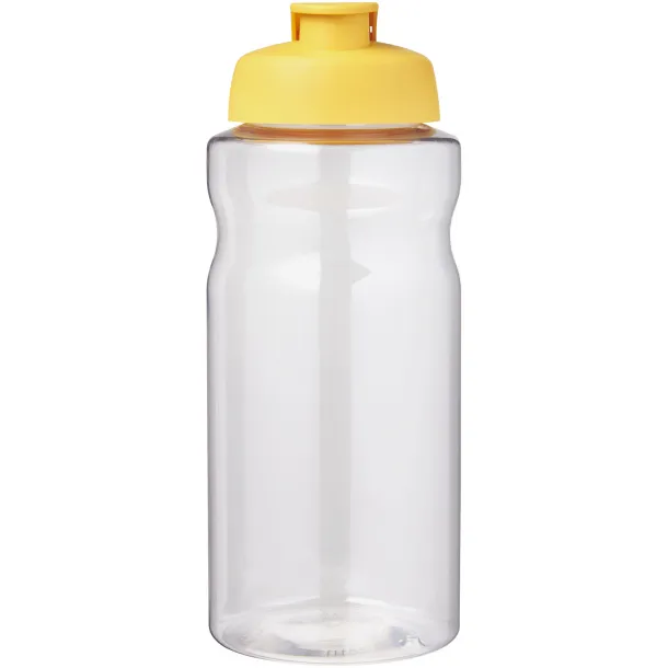 H2O Active® Big Base sportska boca s preklopnim poklopcem, 1L Žuta
