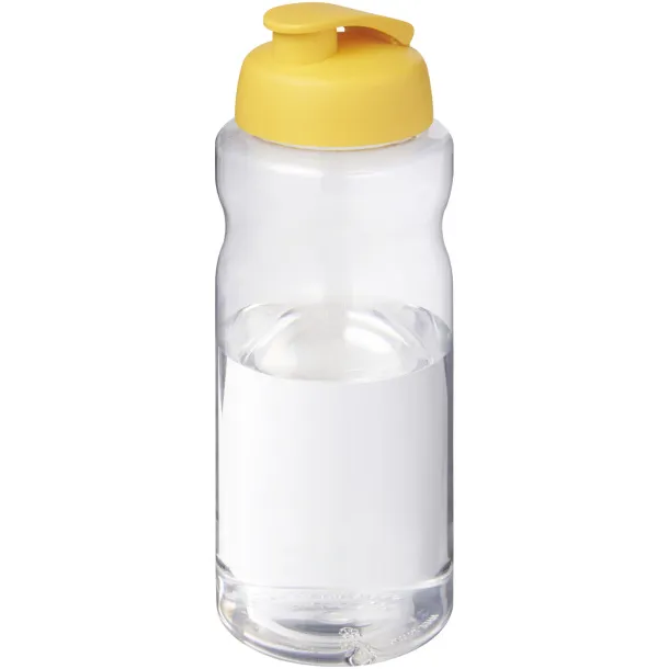 H2O Active® Big Base sportska boca s preklopnim poklopcem, 1L Žuta