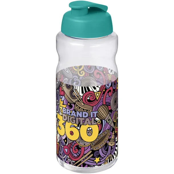 H2O Active® Big Base sportska boca s preklopnim poklopcem, 1L Aqua