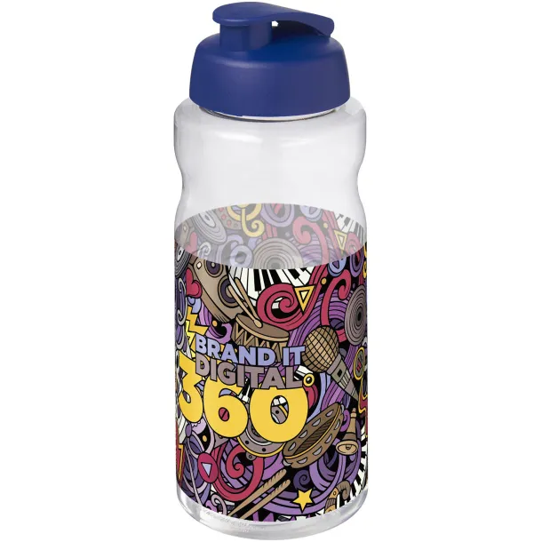 H2O Active® Big Base sportska boca s preklopnim poklopcem, 1L Plava