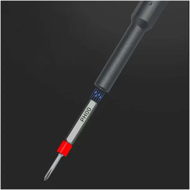 SCX.design T20 30-piece screwdriver and repair set in aluminium case - SCX.design Solid black