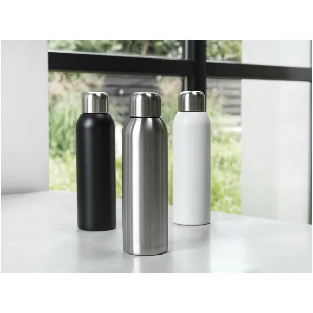 Guzzle 820 ml RCS certified stainless steel water bottle Crna