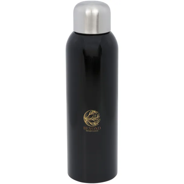 Guzzle 820 ml RCS certified stainless steel water bottle Crna