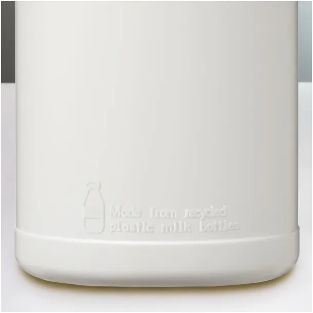 Baseline 500 ml recycled sport bottle with flip lid White Crna