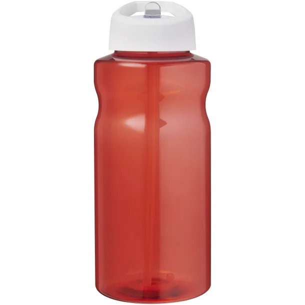 H2O Active® Eco Big Base 1 litre spout lid sport bottle Red White