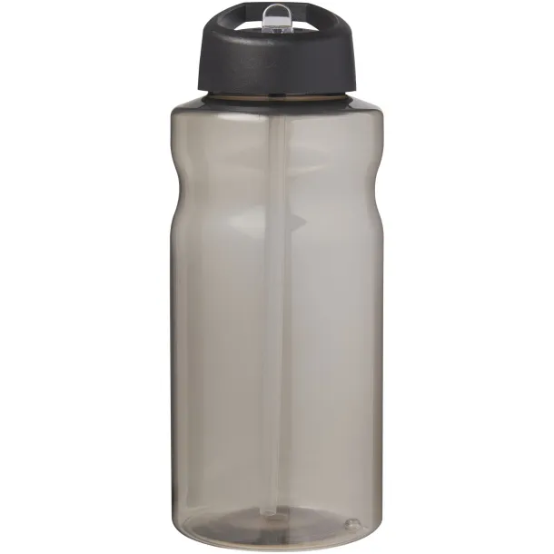 H2O Active® Eco Big Base 1 litre spout lid sport bottle Charcoal Crna