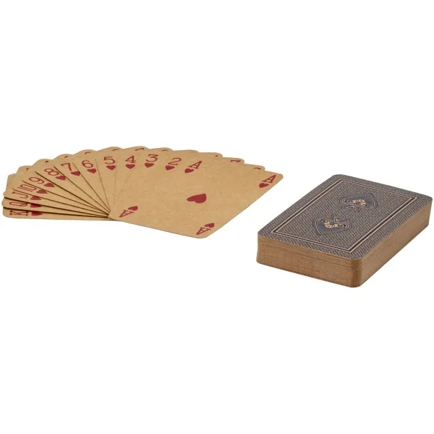 Ace playing card set Natural