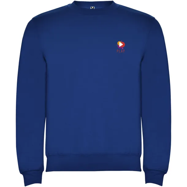 Clasica kids crewneck sweater - Roly Royal blue