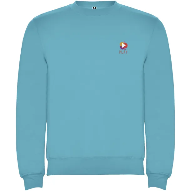 Clasica kids crewneck sweater - Roly Turquois