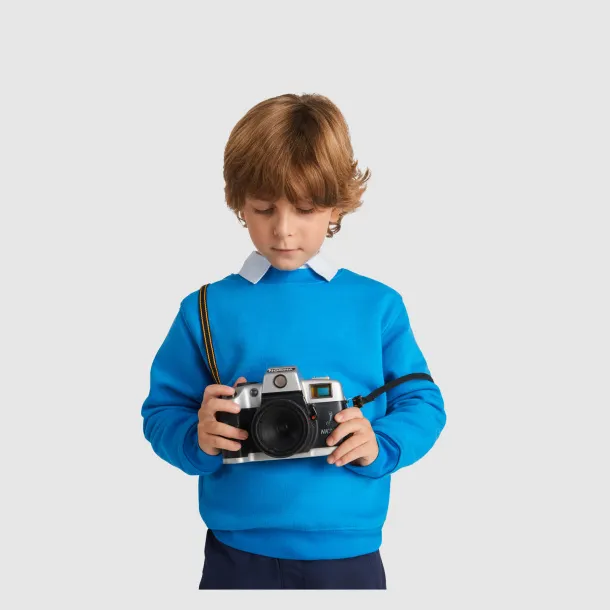 Clasica kids crewneck sweater - Roly Marl Grey