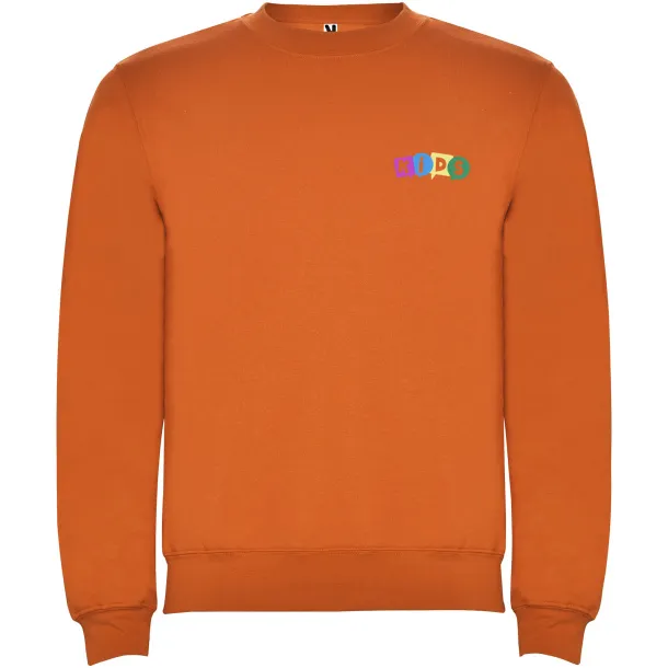 Clasica kids crewneck sweater - Roly Orange