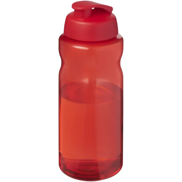 H2O Active® Eco Big Base 1 litre flip lid sport bottle Red Red
