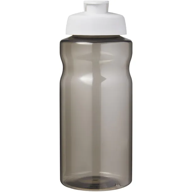 H2O Active® Eco Big Base 1 litre flip lid sport bottle Charcoal White