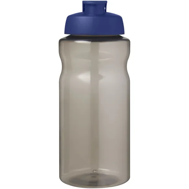 H2O Active® Eco Big Base 1 litre flip lid sport bottle Charcoal Blue