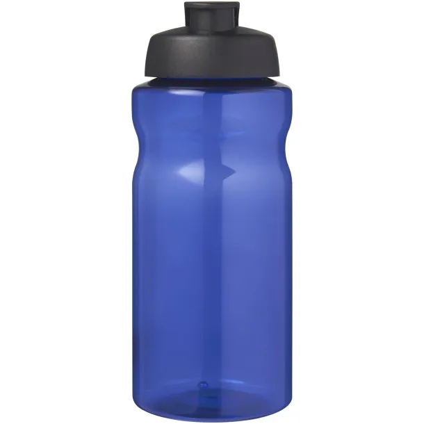 H2O Active® Eco Big Base 1 litre flip lid sport bottle Blue Solid black
