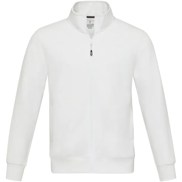 Galena unisex Aware™ reciklirani pulover s patentom, 320 g/m² - Elevate NXT Bijela
