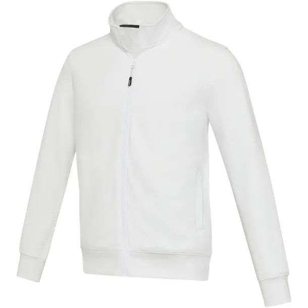 Galena unisex Aware™ reciklirani pulover s patentom, 320 g/m² - Elevate NXT Bijela