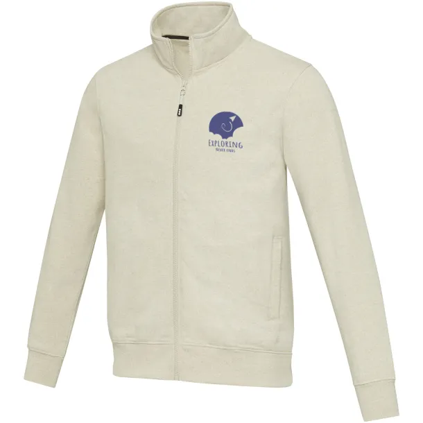 Galena unisex Aware™ reciklirani pulover s patentom - Elevate NXT Oatmeal