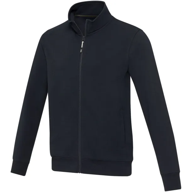 Galena unisex Aware™ reciklirani pulover s patentom, 320 g/m² - Elevate NXT Mornarsko plava